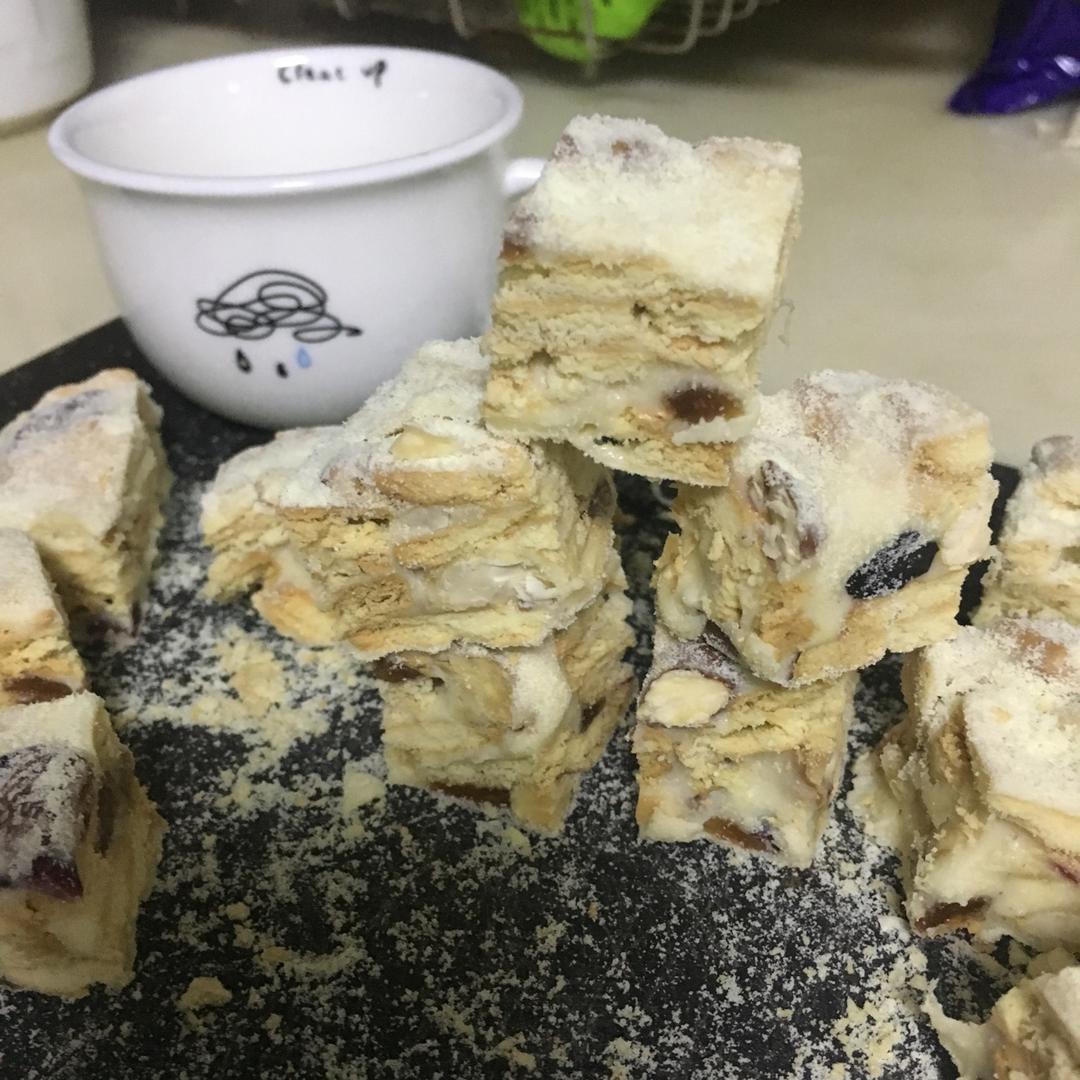 风靡吃货圈的雪花酥