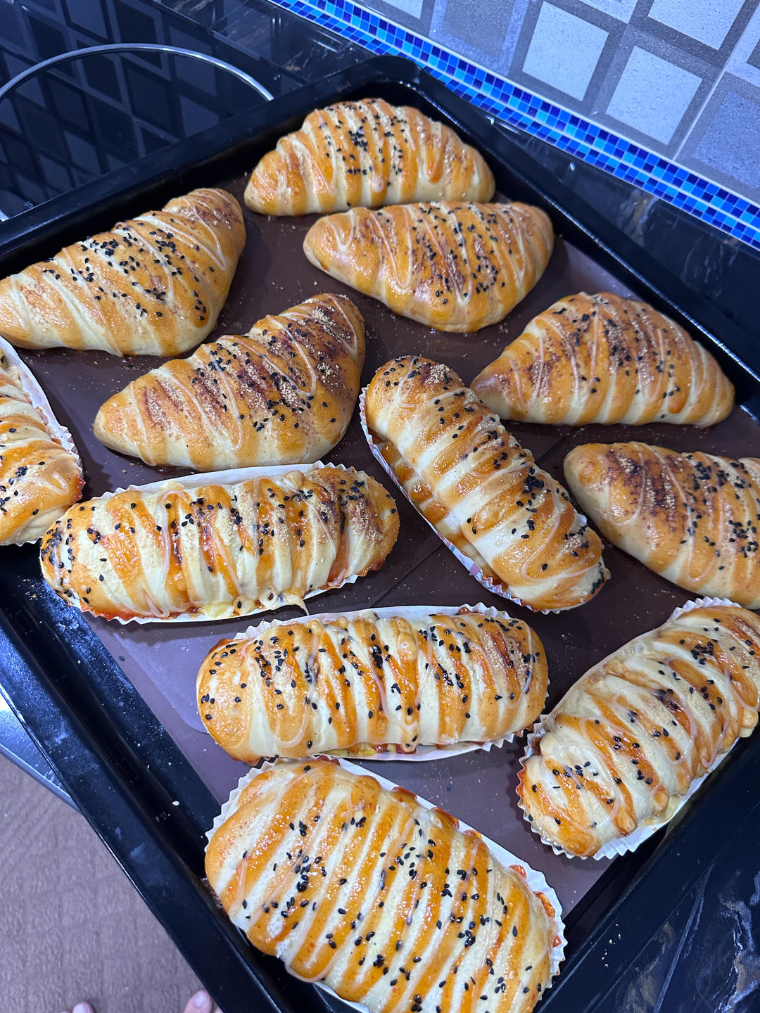 小美版香肠热狗面包🍞