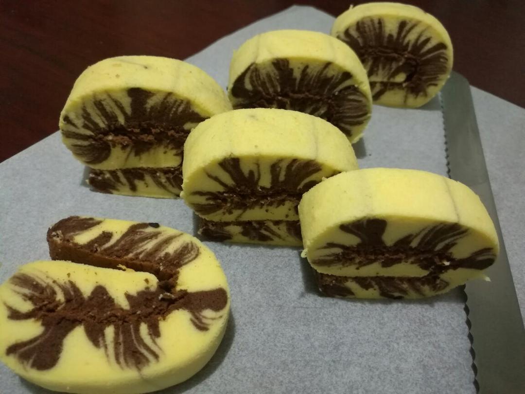 可可旋风蛋糕卷（视频）