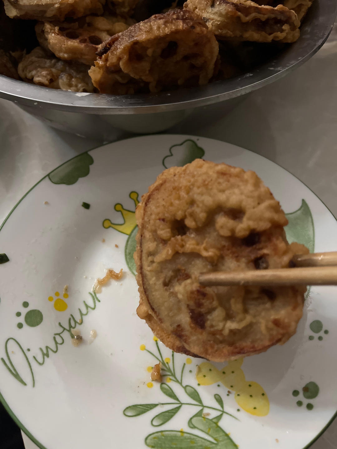 堂妈小厨——酥炸藕盒