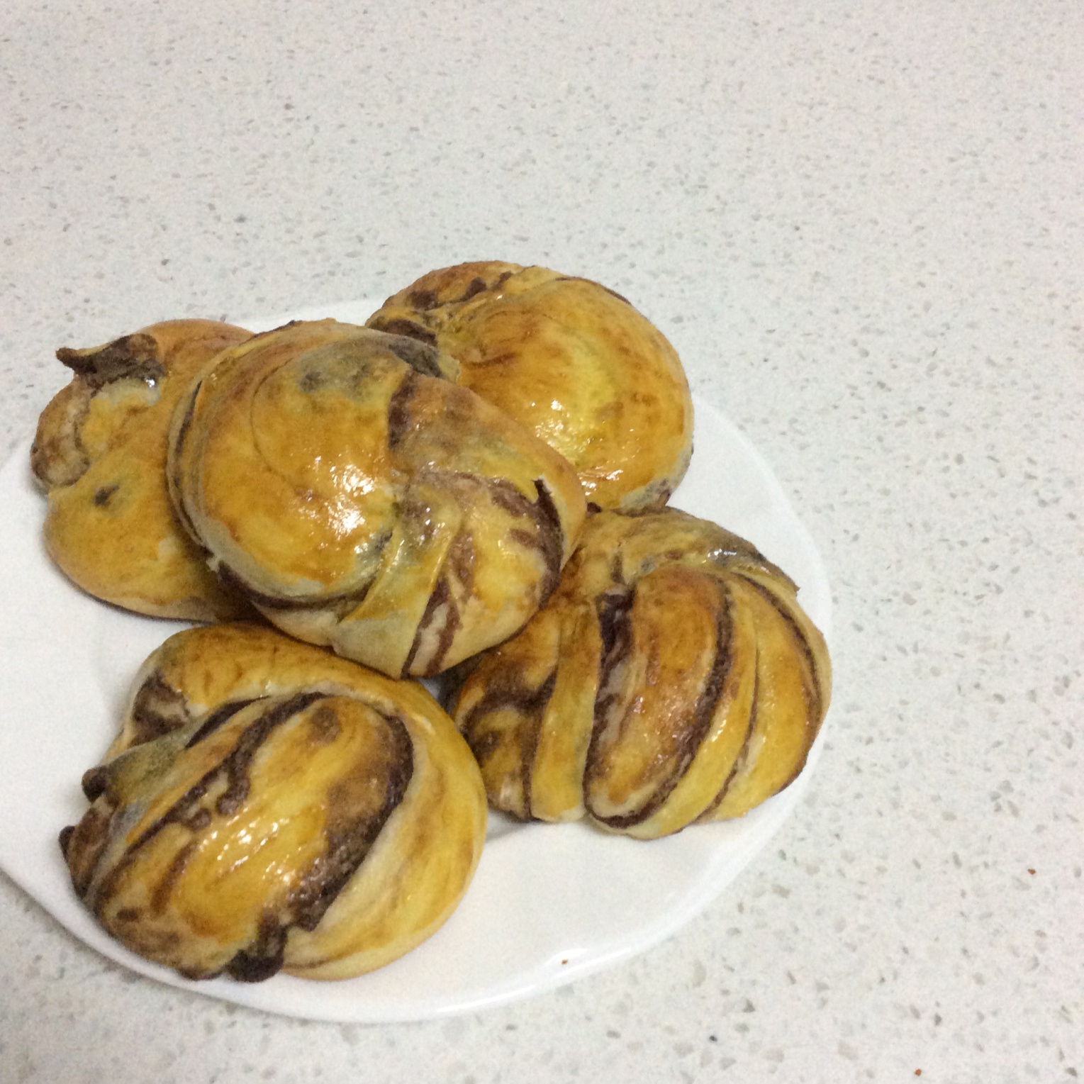 豆沙面包卷