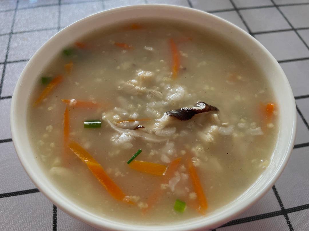 爱在一粥一饭间（鸡丝粥版）