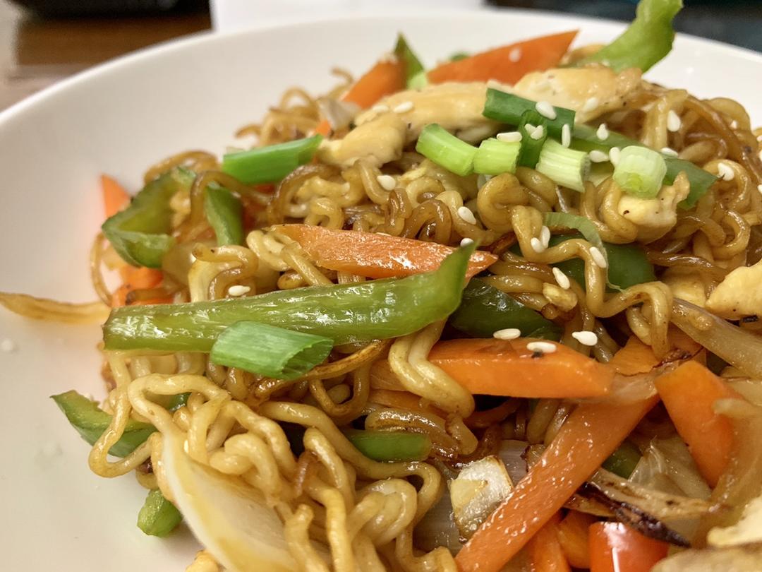 豉油炒出前一丁