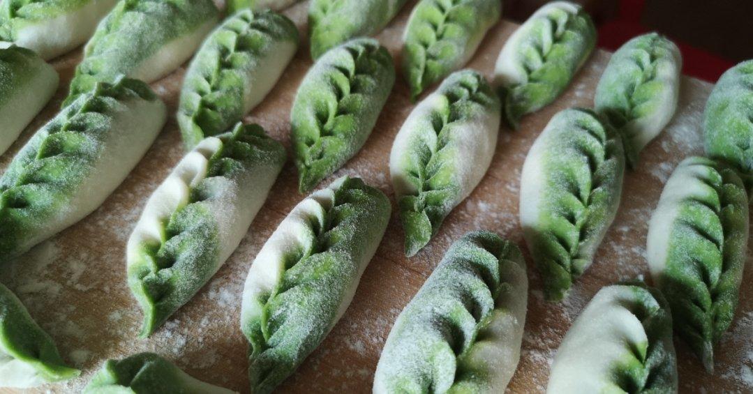 翡翠柳叶饺子