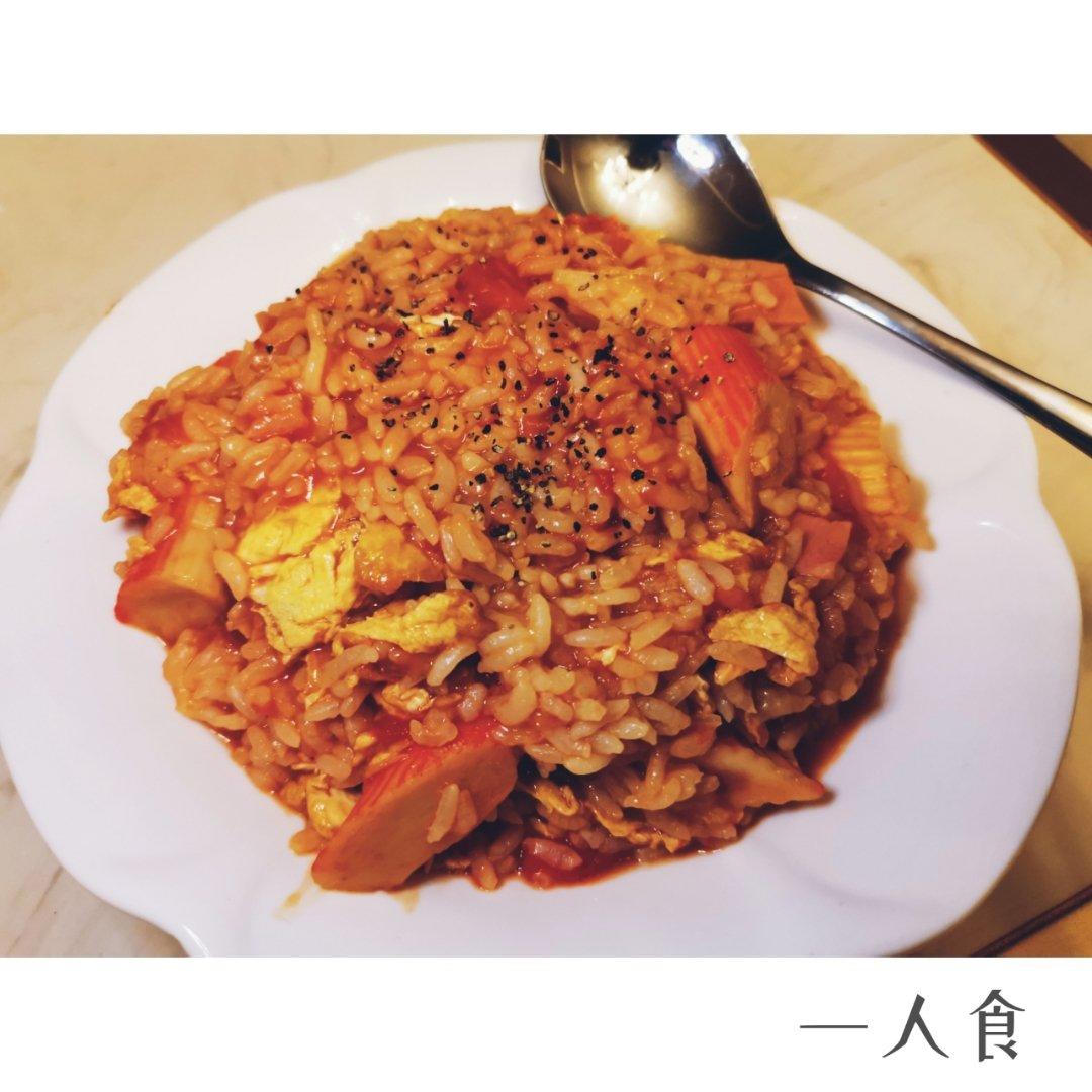 番茄牛肉蘑菇烩饭