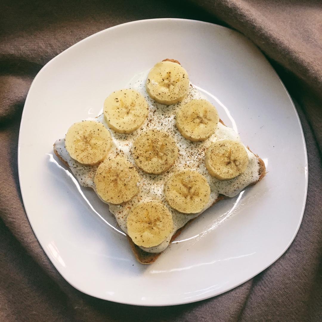 香蕉酸奶厚切吐司