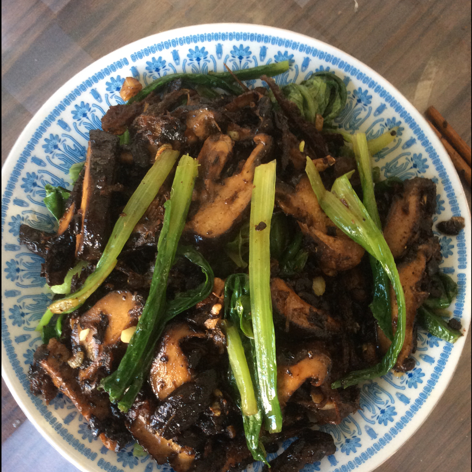 豆豉鲮鱼油麦菜