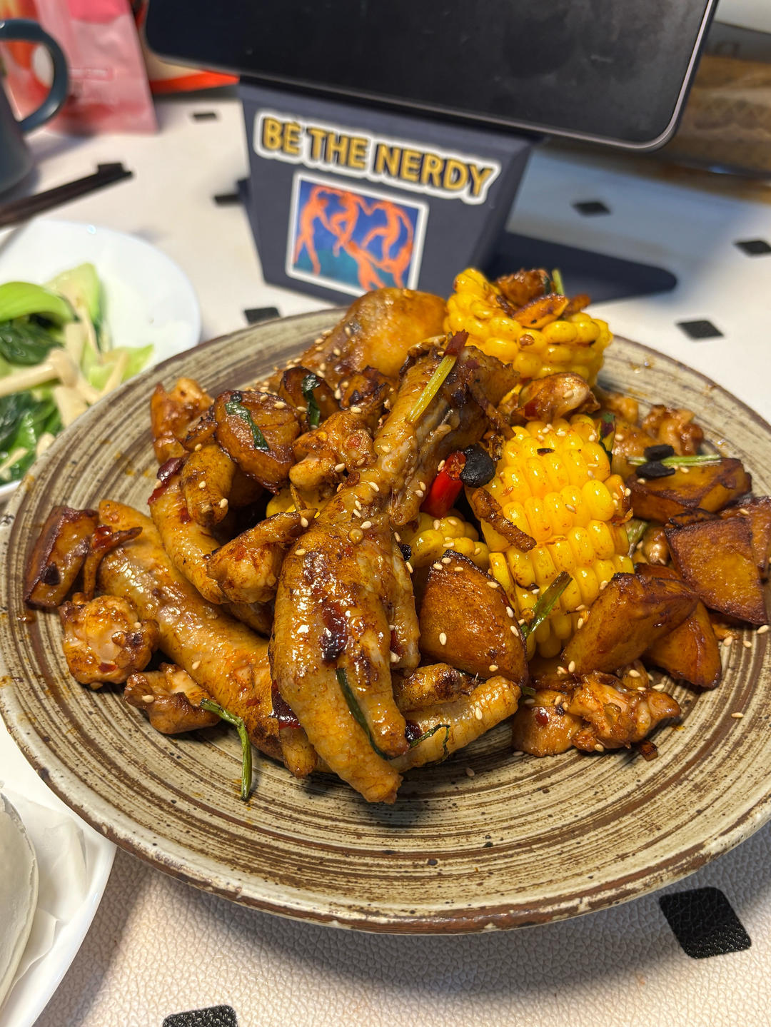 自制干锅鸡爪