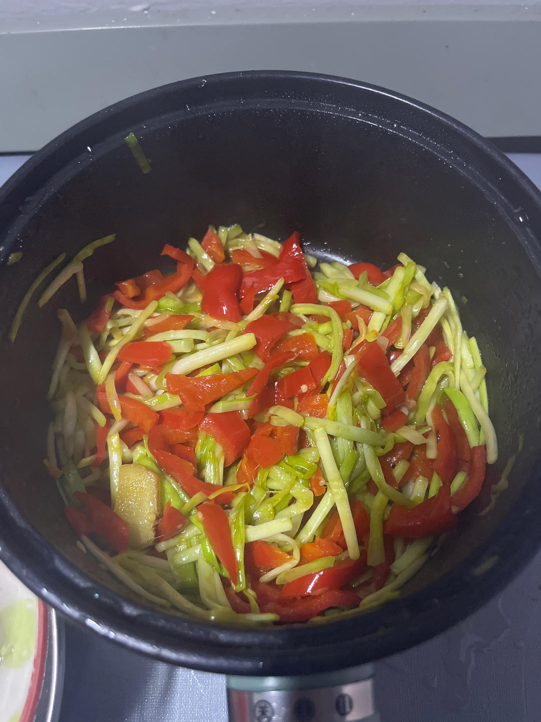 清炒蒜黄
