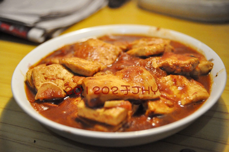 西红柿烧豆腐