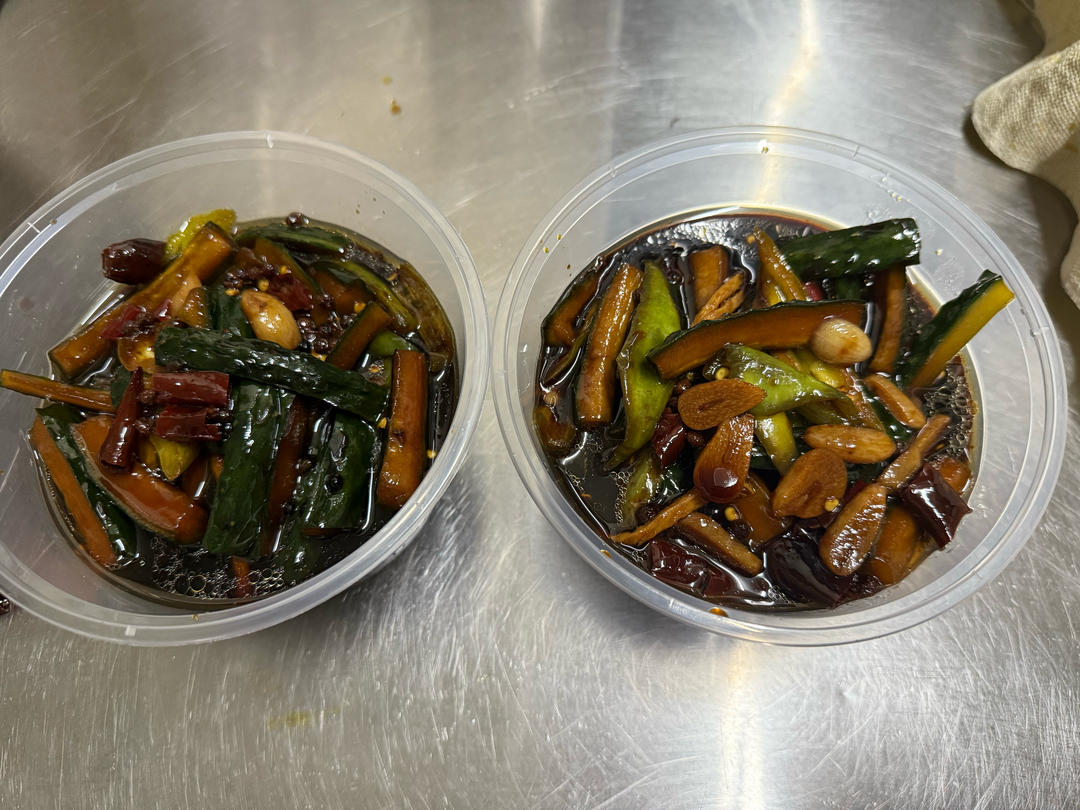 香辣脆爽!开胃又下饭的腌黄瓜