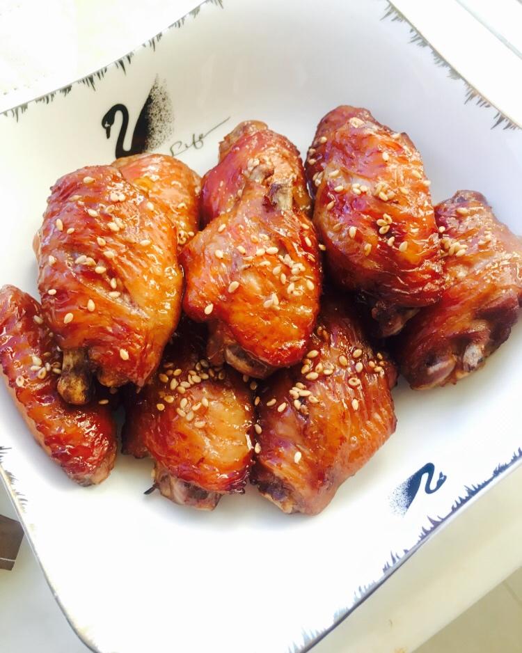 蜜汁鸡翅（烤箱）