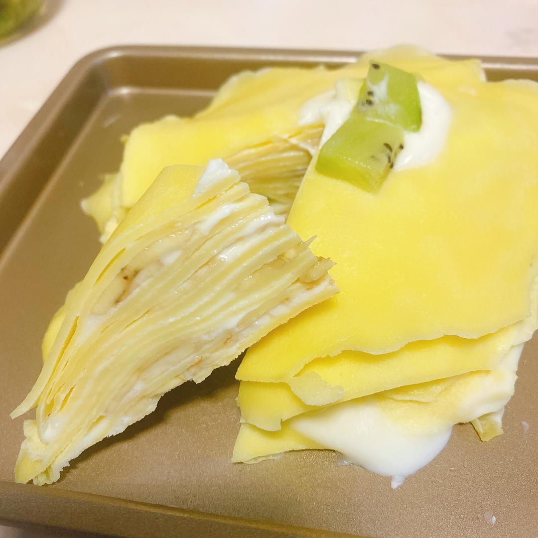 酸奶千层的做法