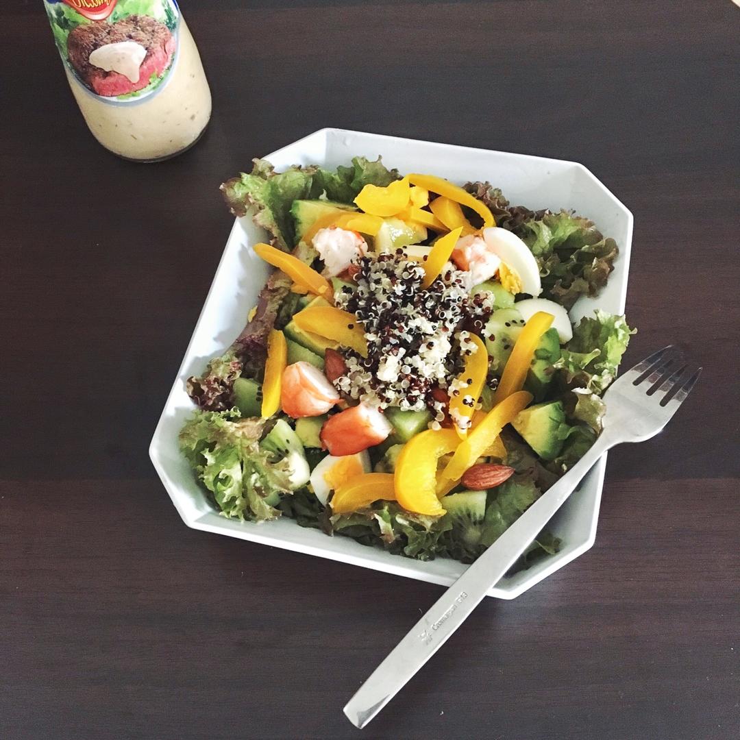 藜麦减脂沙拉【混搭终结篇】