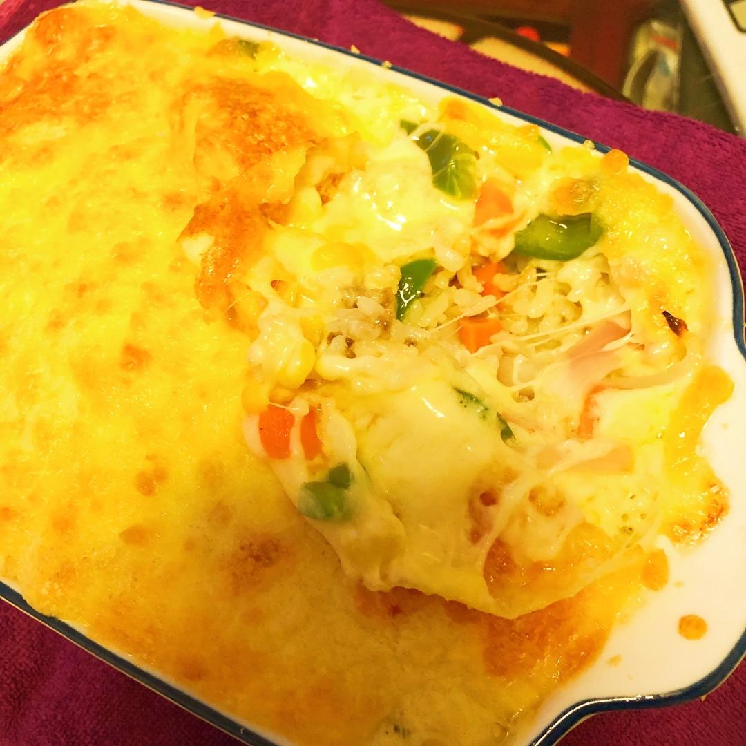 芝士焗饭（烤箱版）