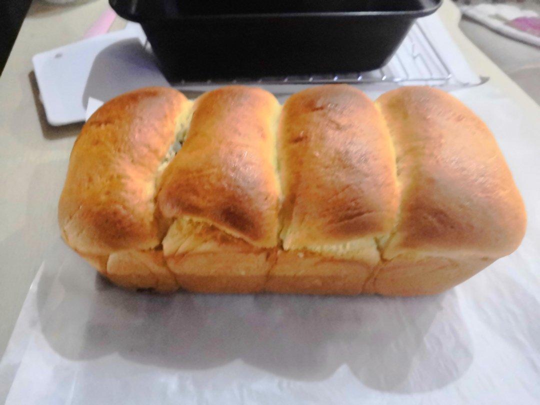 一次性发酵蜜豆奶油吐司