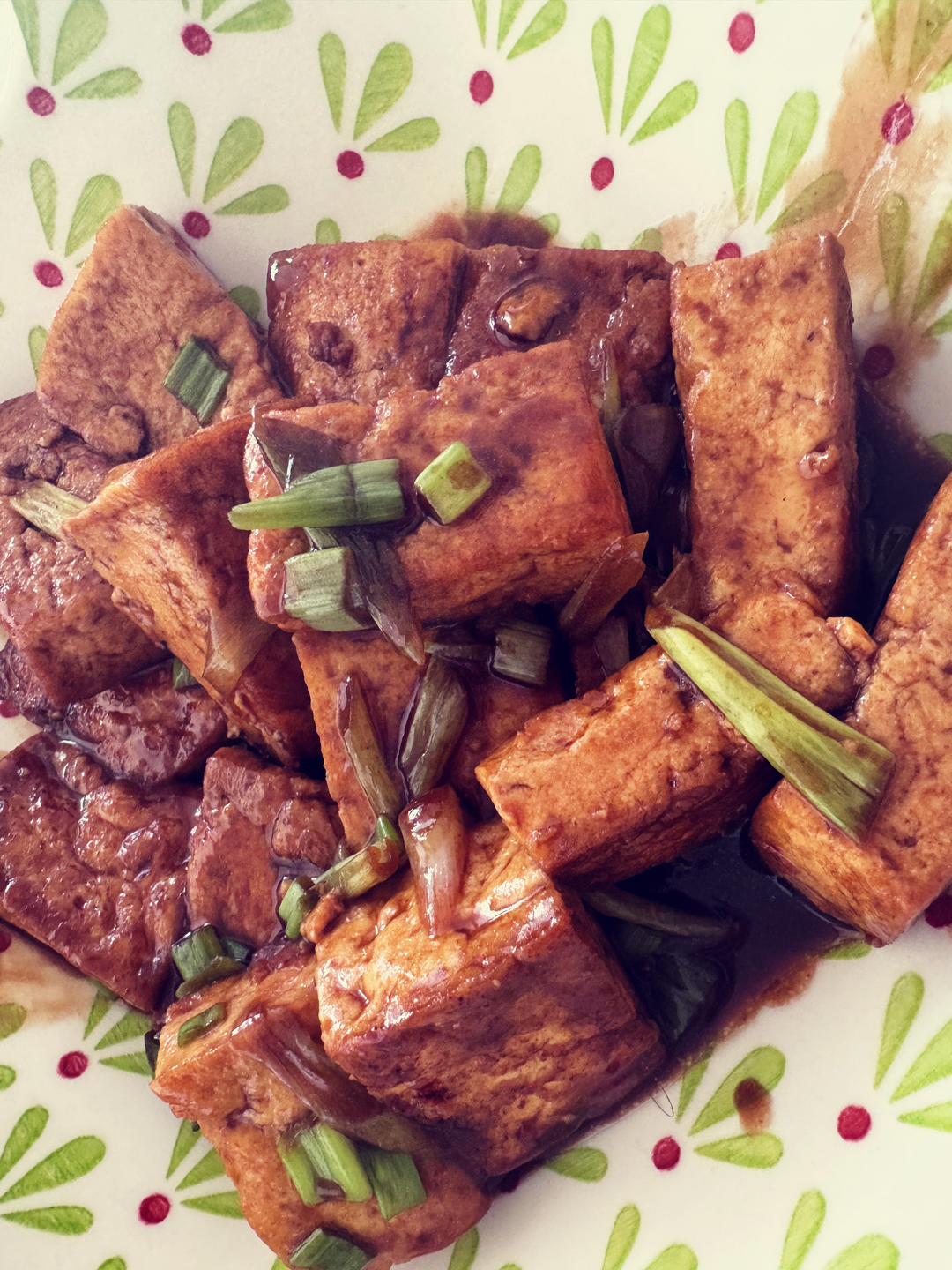 家常葱烧豆腐