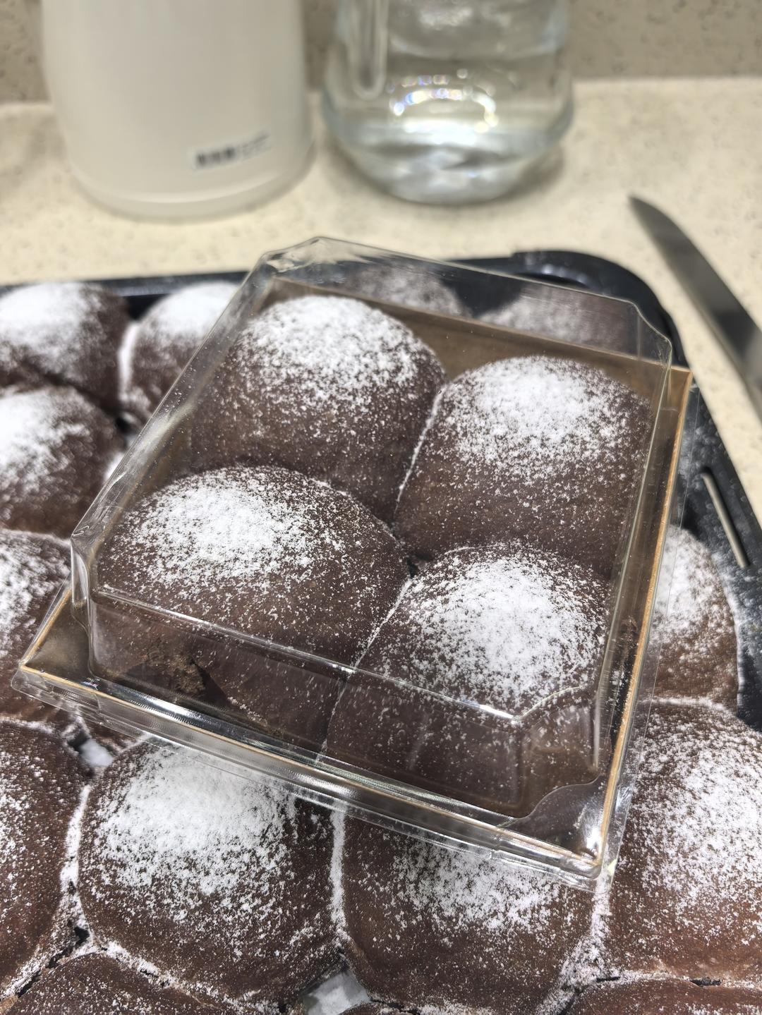 MM 巧克力可可流心小餐包○软面包