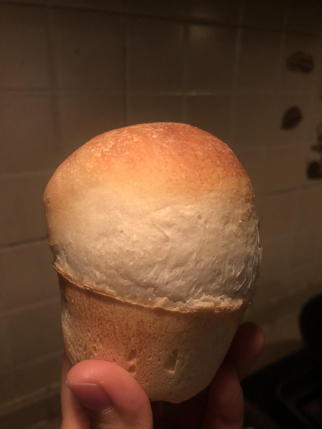 纯奶手撕吐司的做法 步骤1