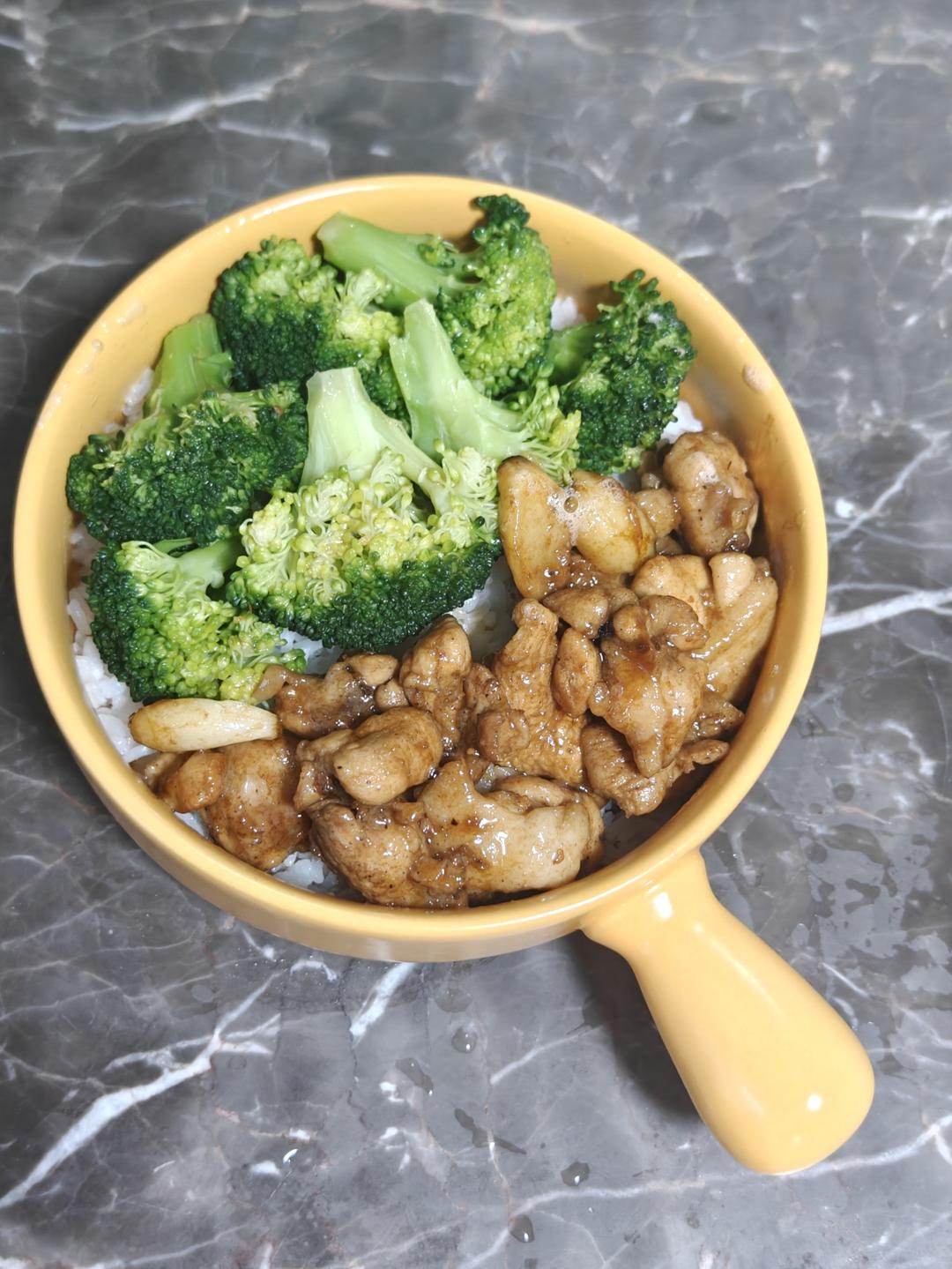 照烧鸡腿饭