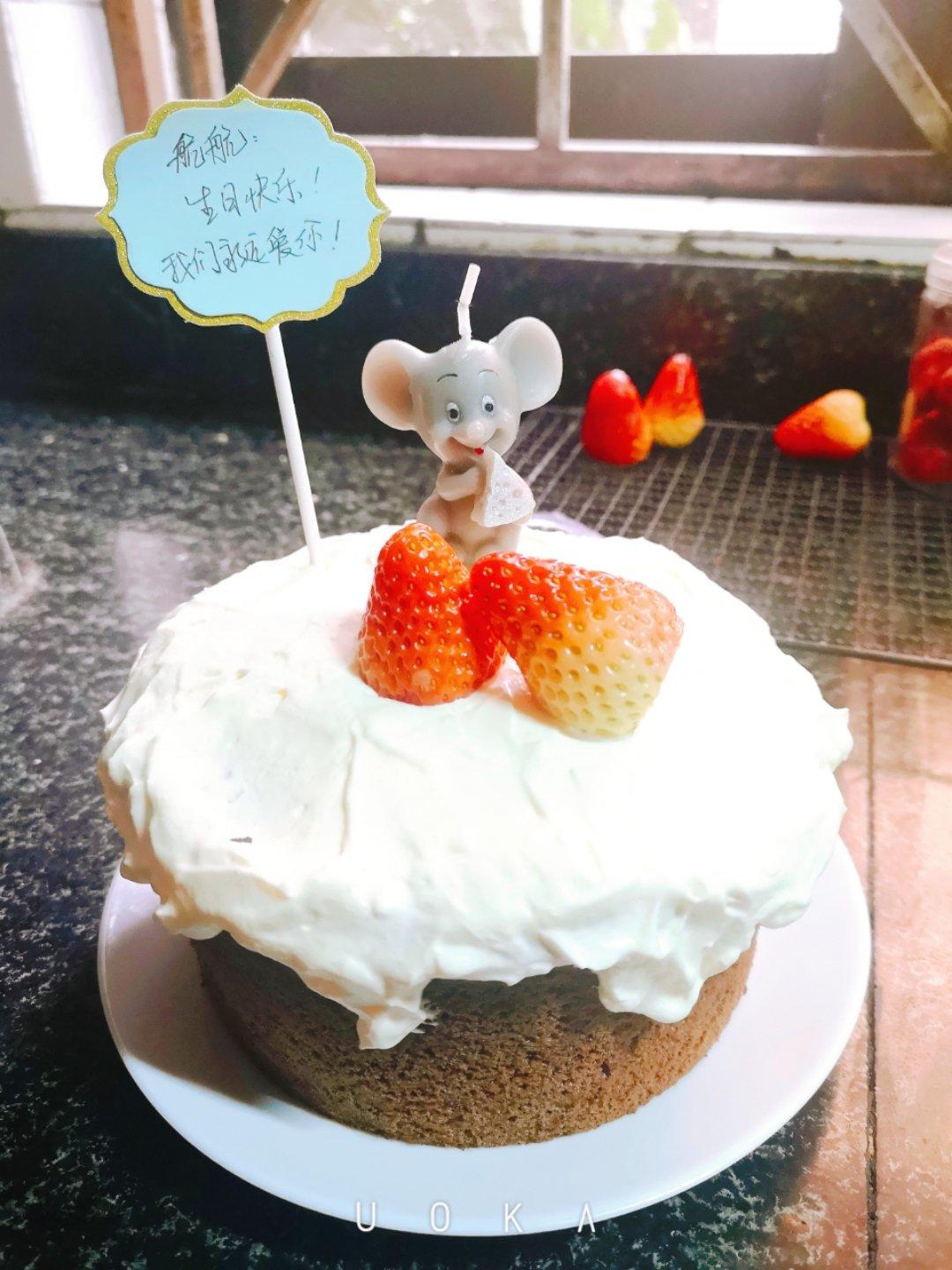 巧克力戚风蛋糕