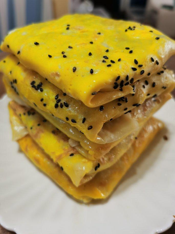 不用去武汉就能吃到的【武汉三鲜豆皮】