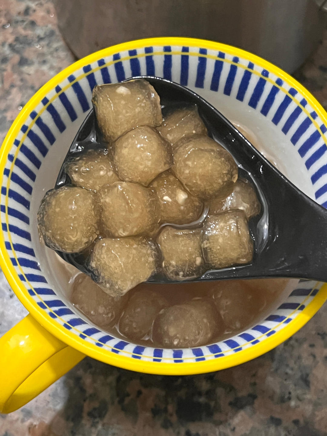 小时候的味道——薯粉籺糖水