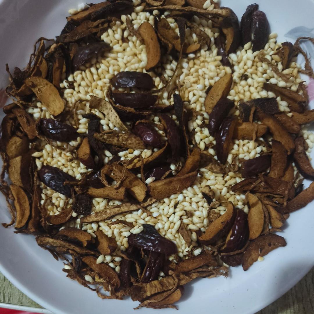 【陈皮红枣姜米茶】