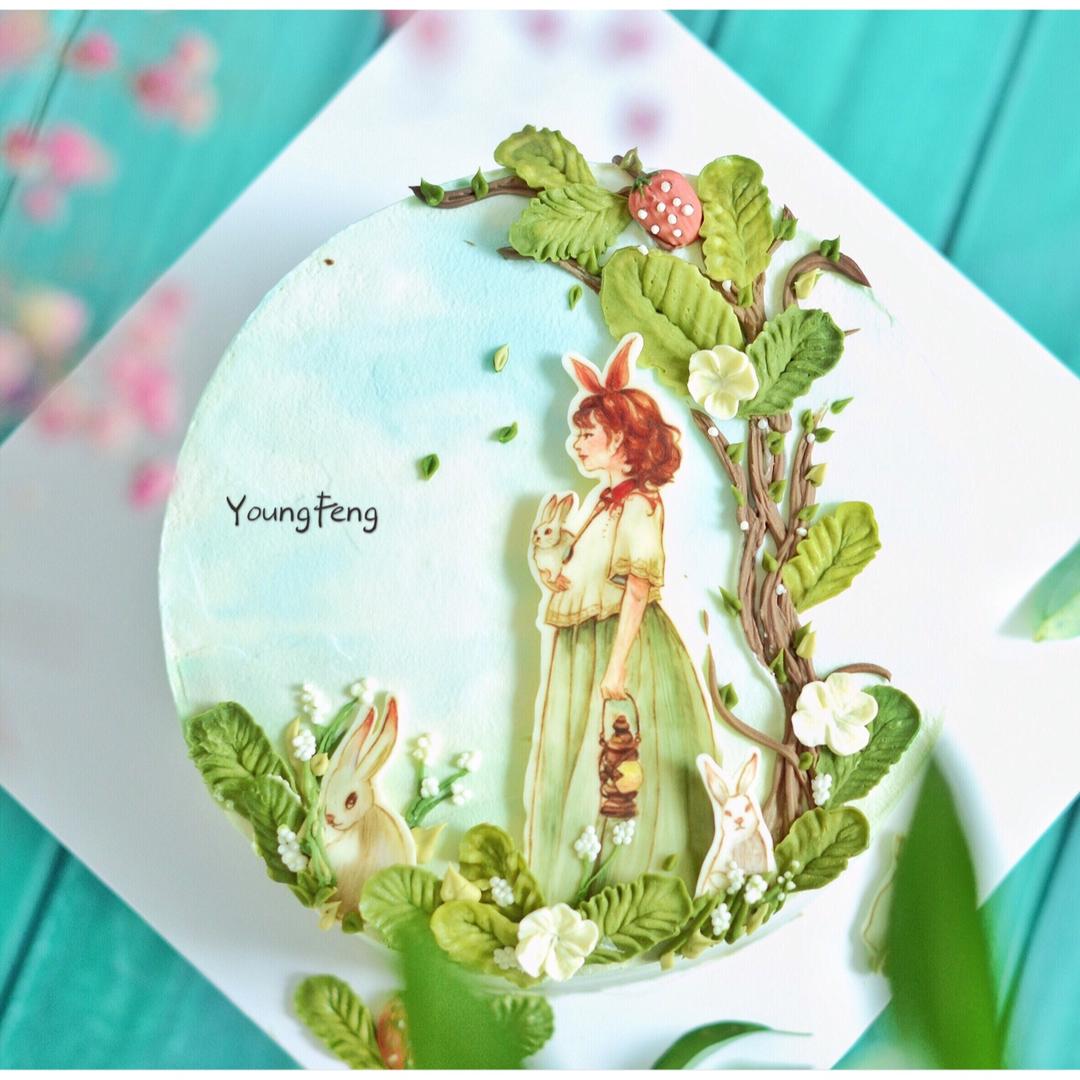 小麦子自创韩式裱花奶酪霜