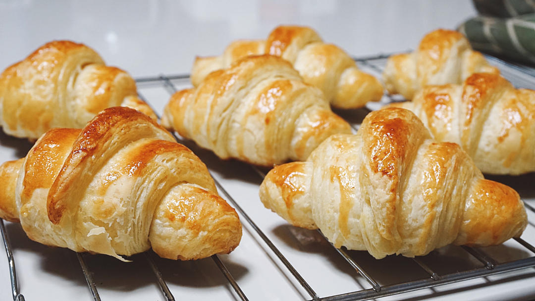 超级详细的可颂牛角包教程