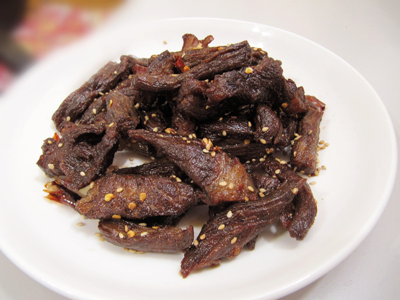 麻辣牛肉干