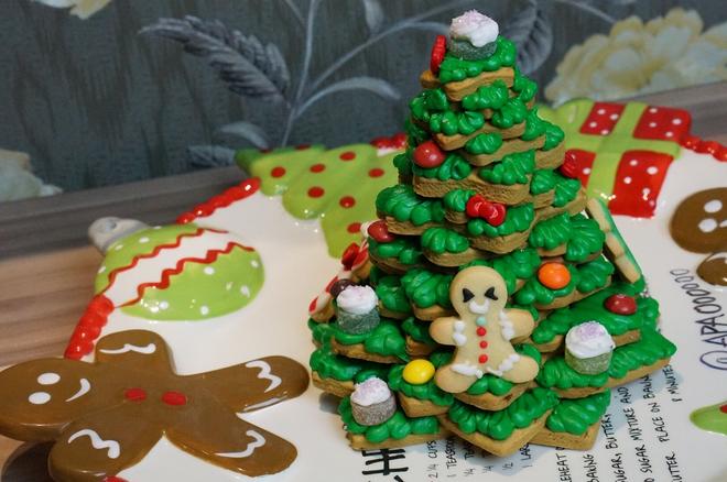 糖霜圣诞树饼干的做法