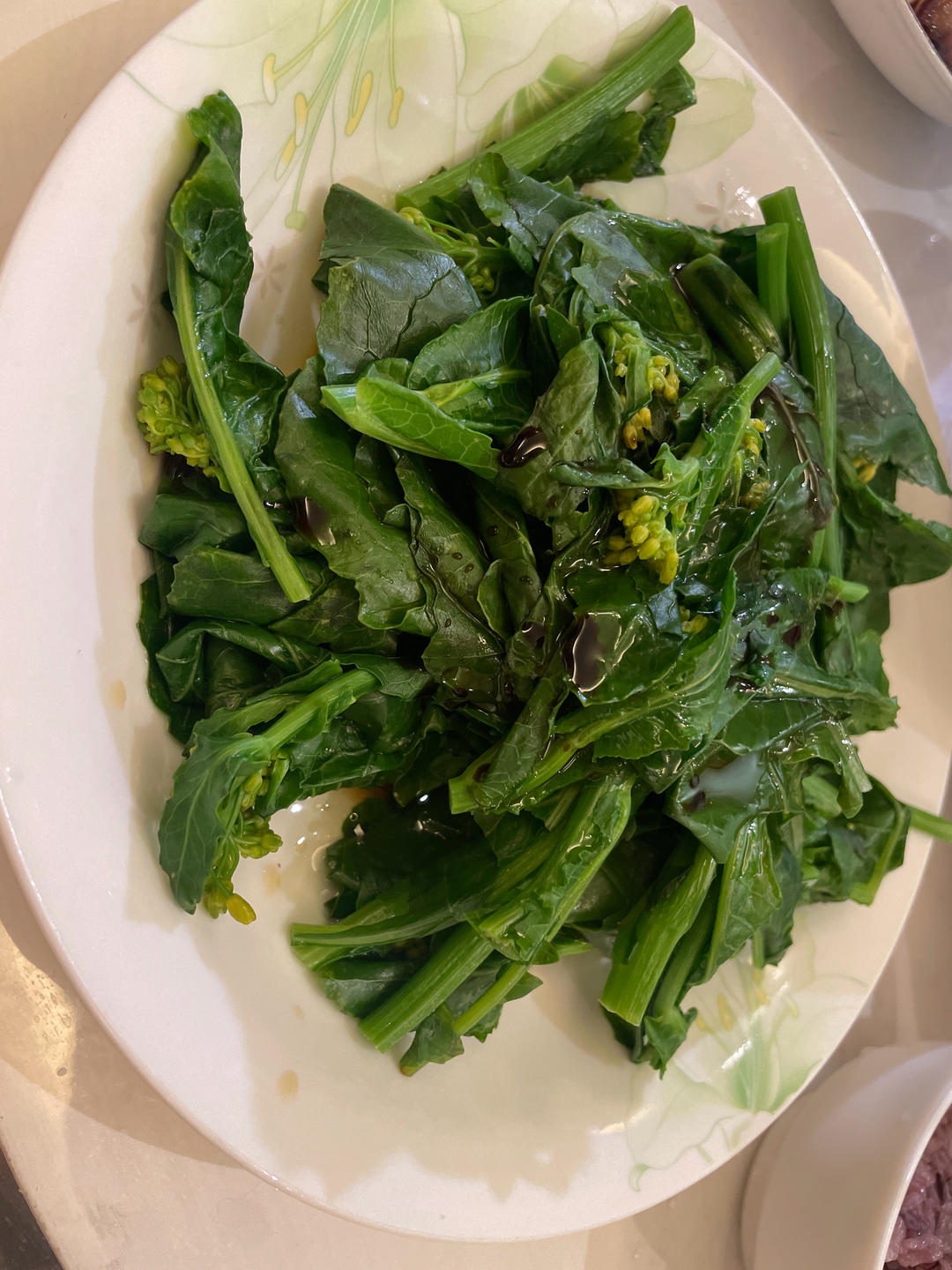 三分钟快手美味健康菜 清炒板蓝根