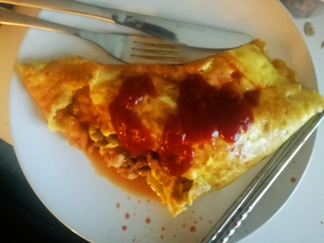 早餐蛋饼Simple Omelette