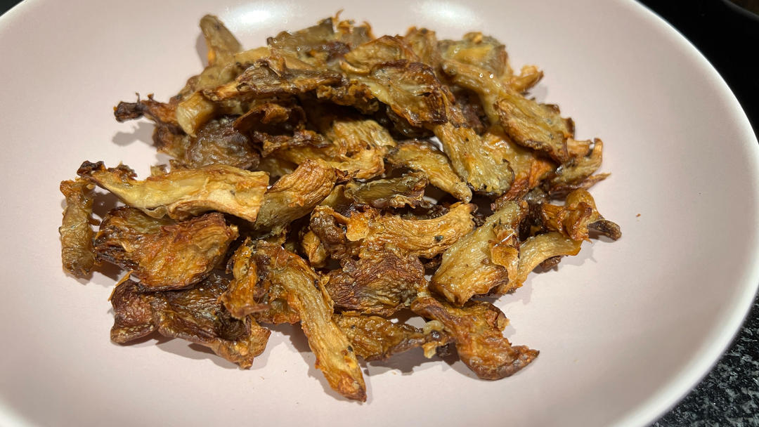 椒盐平菇 （空气炸锅）