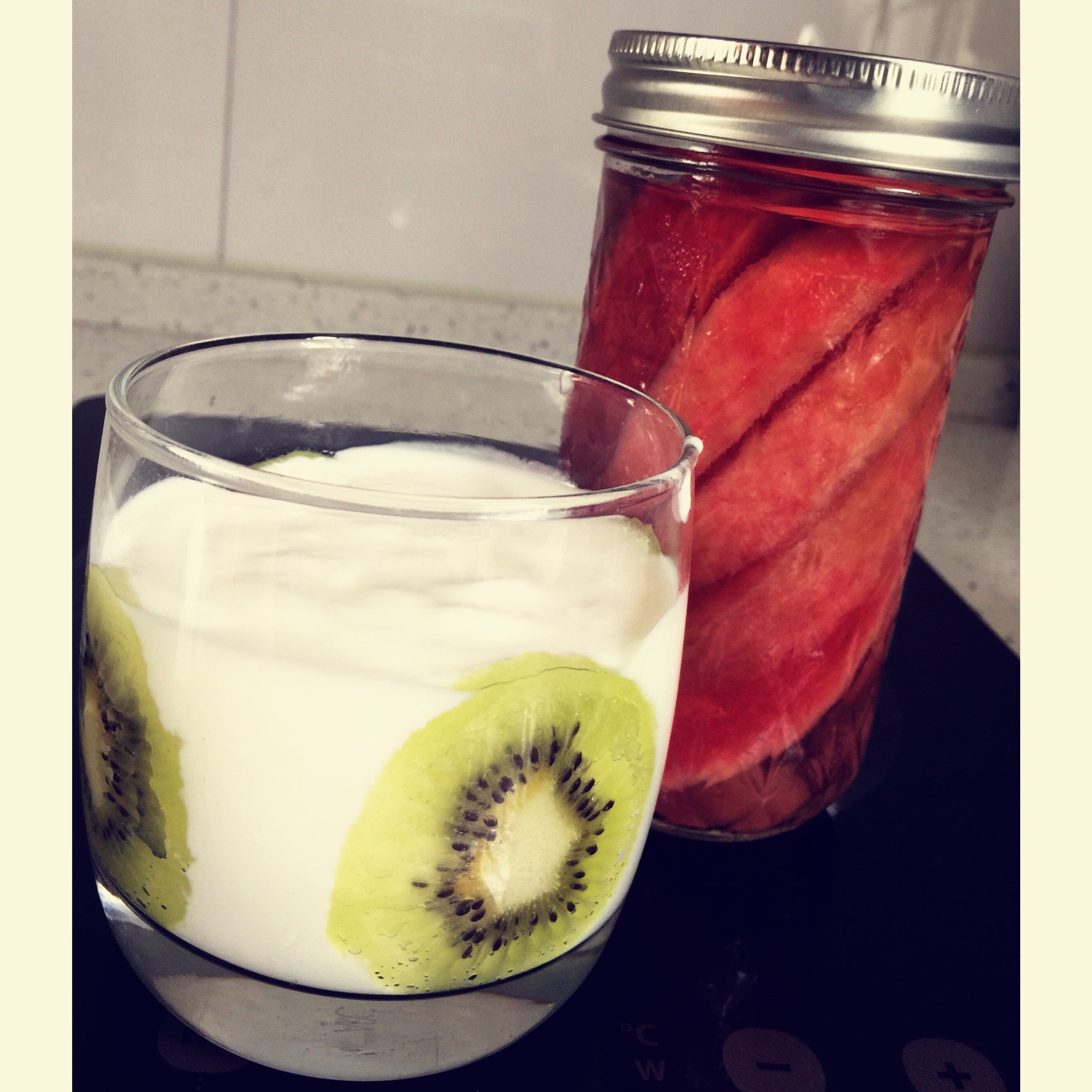 有些「杯壁」的酸奶们