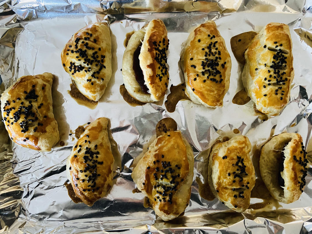 快手红豆酥（蛋挞皮版）