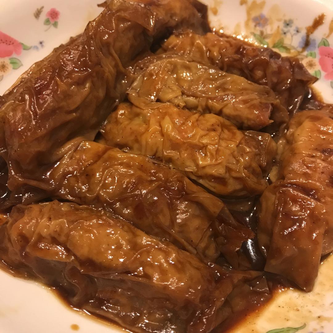 心香淡淡做的上海黄酱豆腐衣包肉