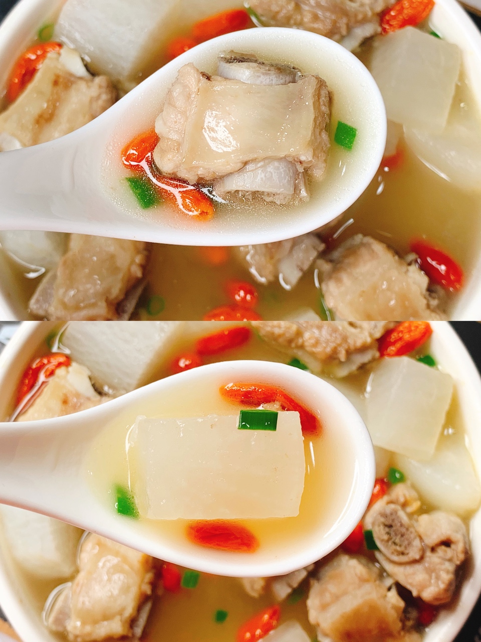 冬季养生汤❗️汤鲜味美～萝卜排骨汤的做法 步骤7