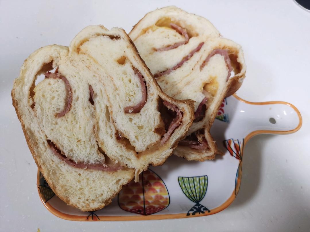 芝士火腿吐司