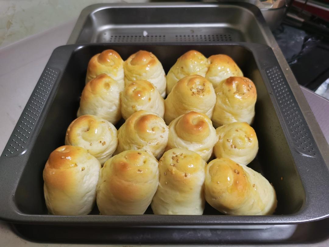 脆底蜂蜜小面包