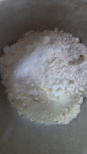 酵母版奶香低糖无油大米发糕，蒸好吃的大米糕的做法 步骤2