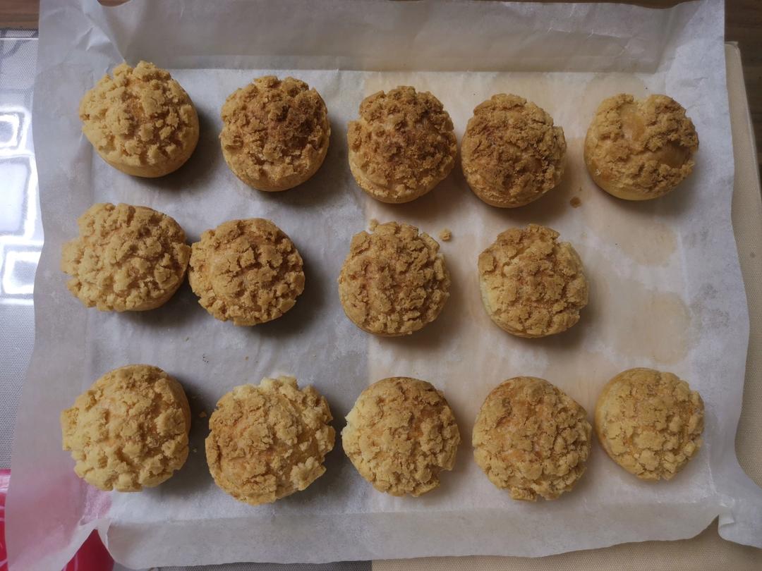 酥皮泡芙新手一次成功（附卡仕达酱做法）