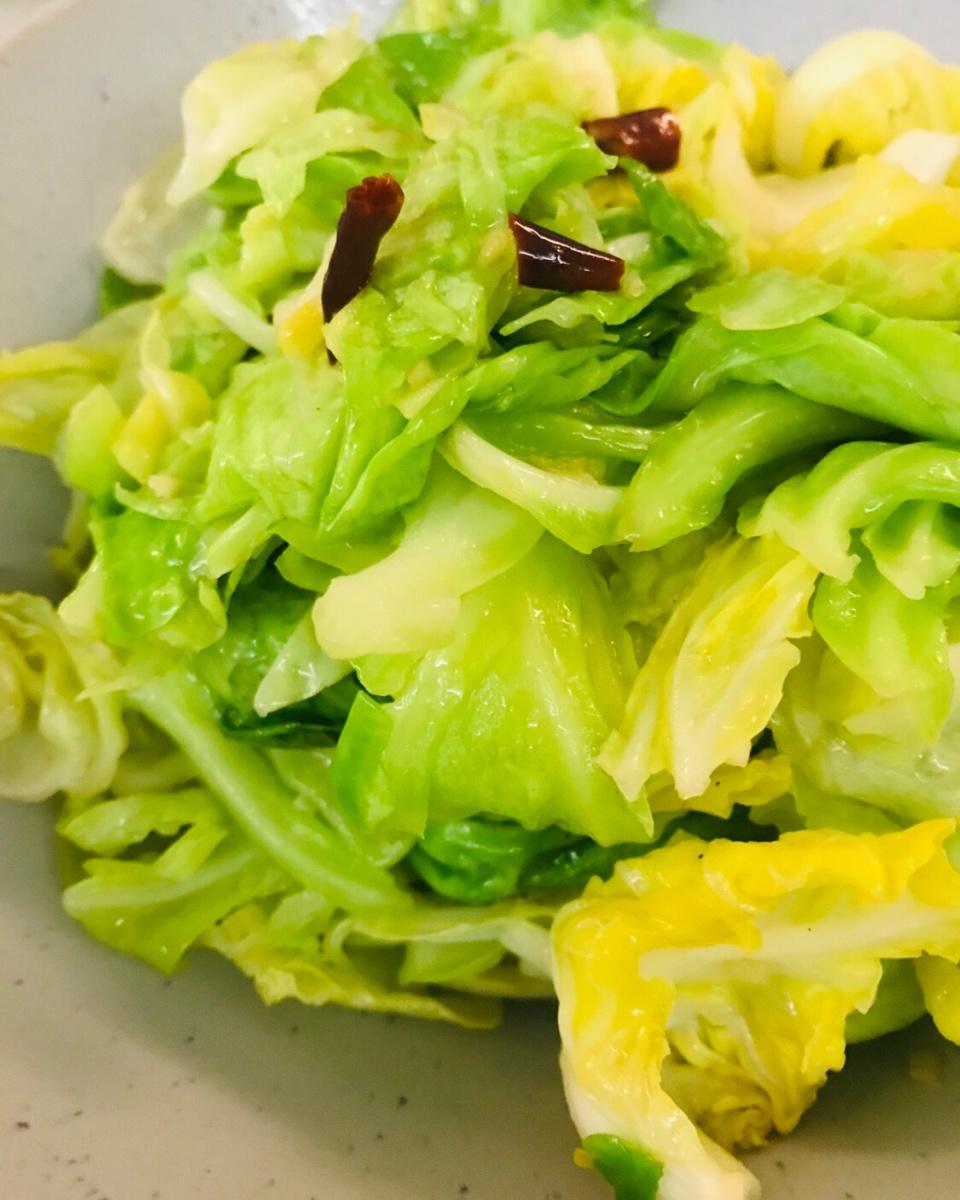 dear丹做的清炒包菜