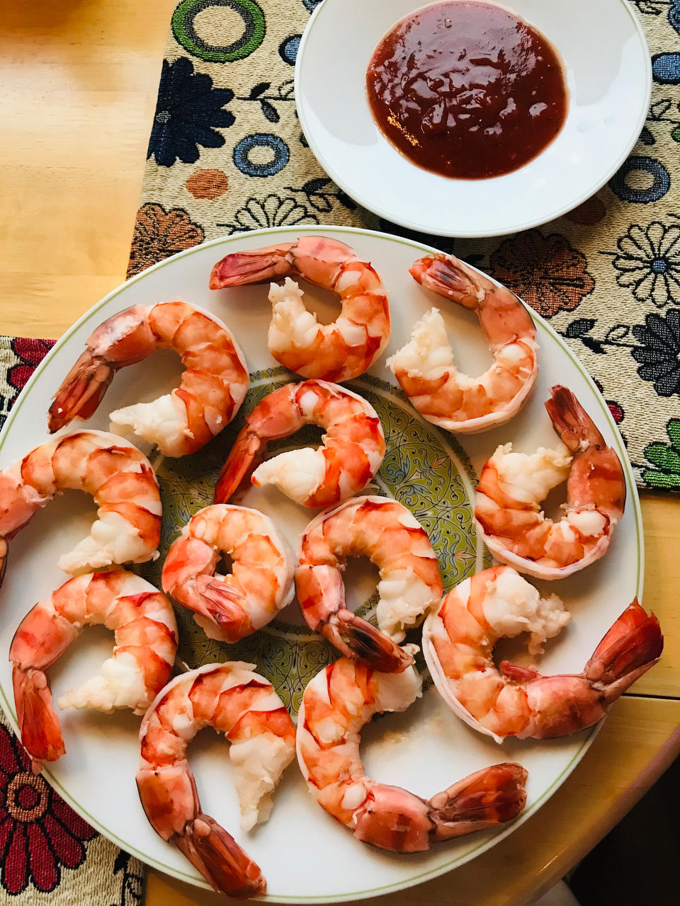 老虎虾配鸡尾酒酱 Cocktail Shrimp