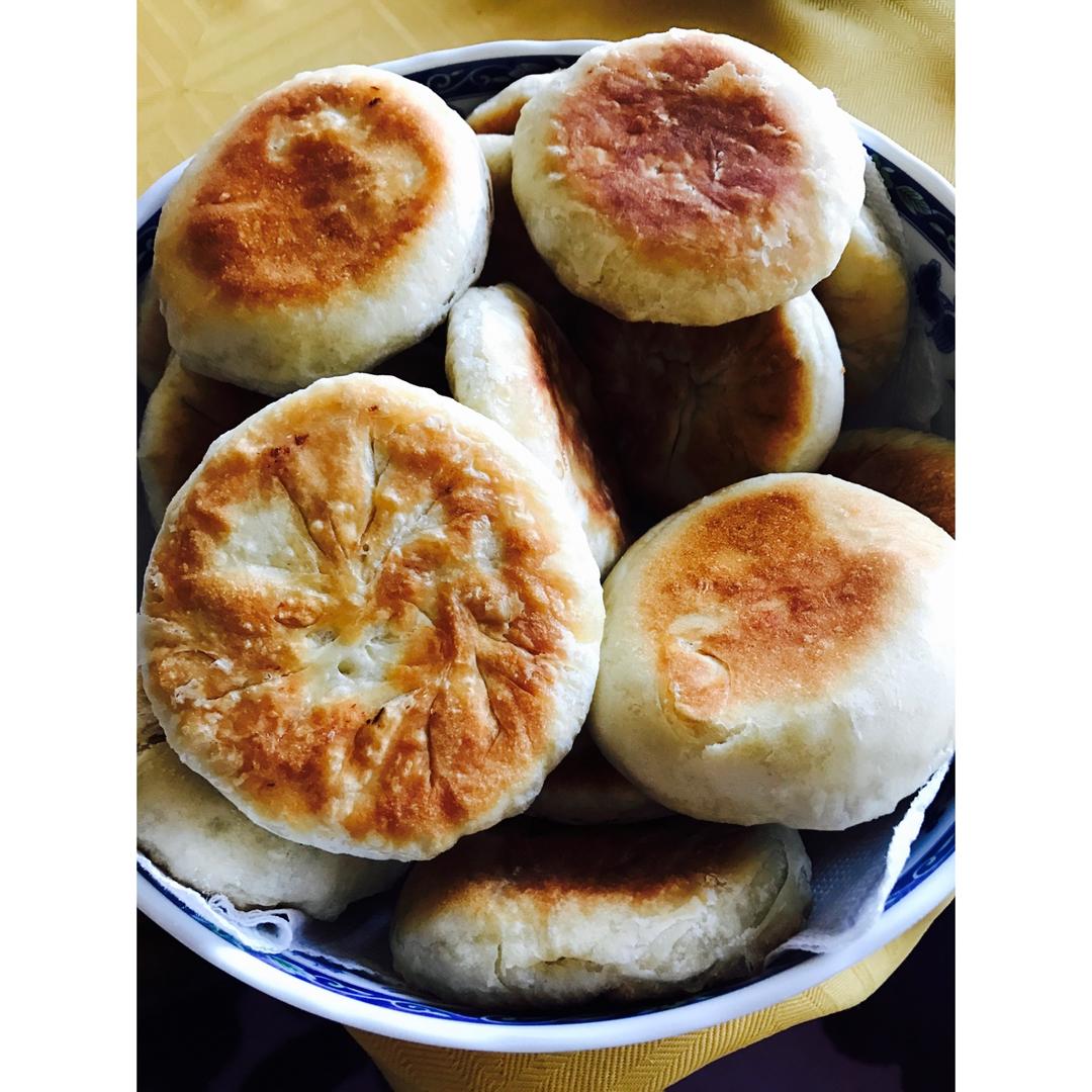 发面油酥小糖饼