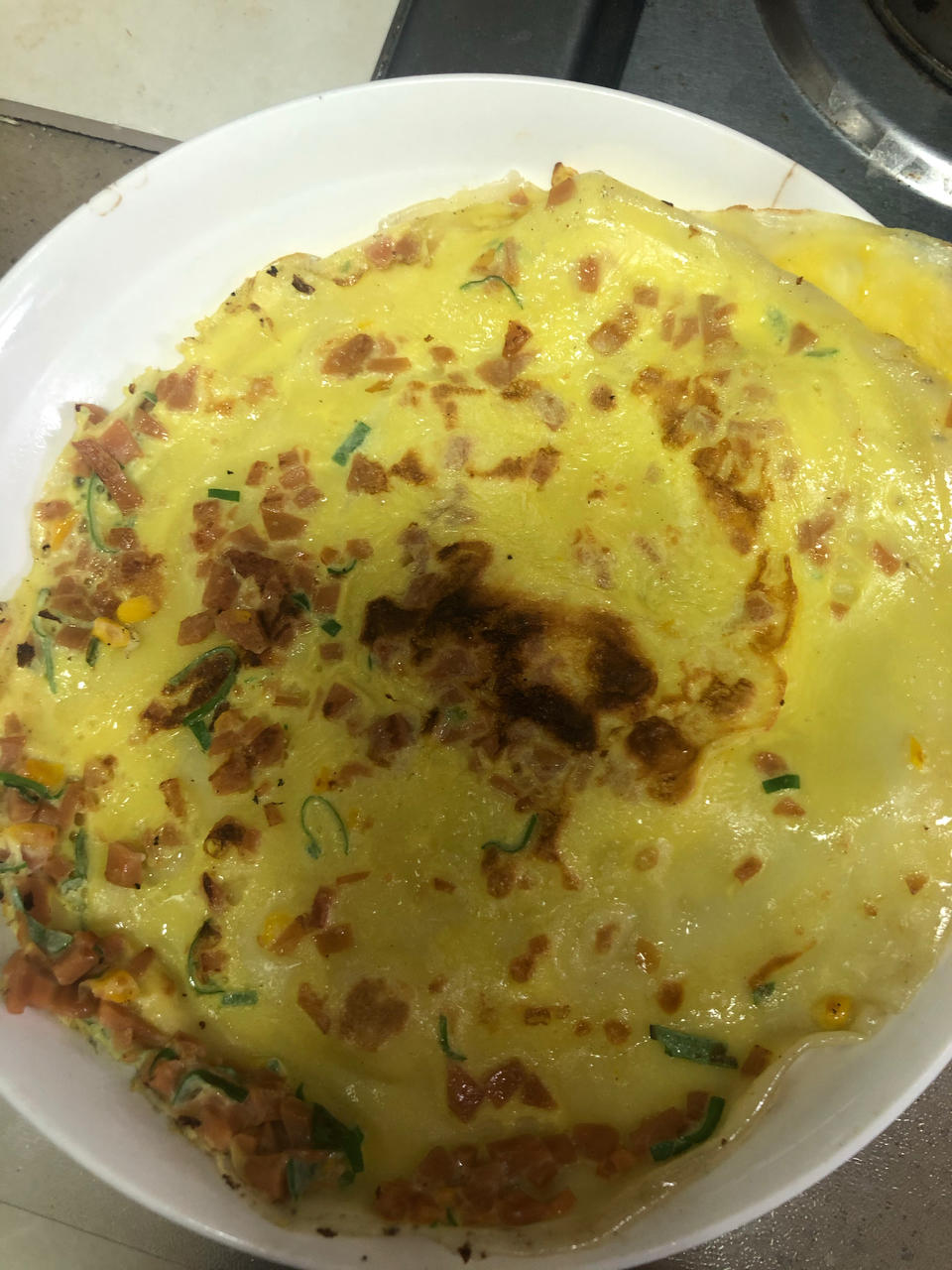 超软筋道的鸡蛋软饼