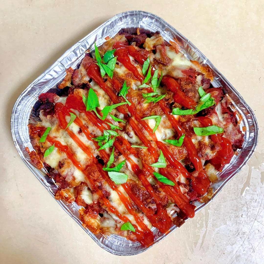 芝士肉丸焗饭