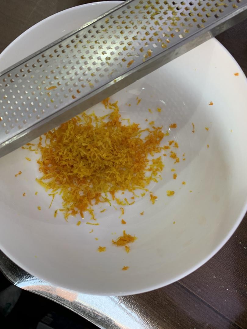 香橙卡士达星星包