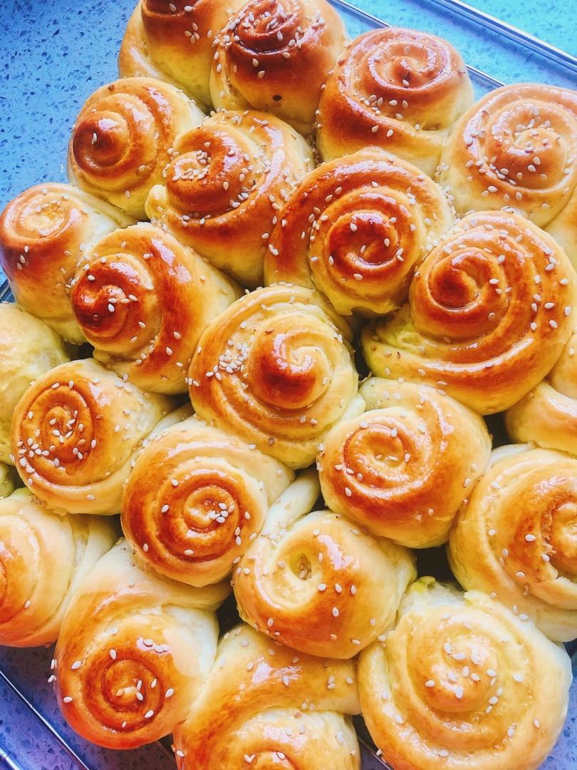 蜂蜜脆底小面包